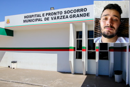 Anderson Caldeira (detalhe) teria sido vtima de uma tentativa de assalto, segundo a PM