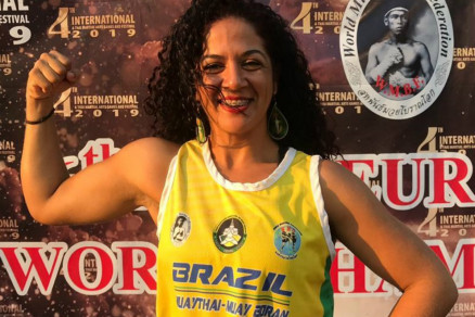 A atleta Inaleia Ferreira, que conquistou diversos ttulos, contou histria de superao