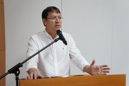 O presidente do SINDALCOOL/MT, Silvio Cezar Pereira Rangel