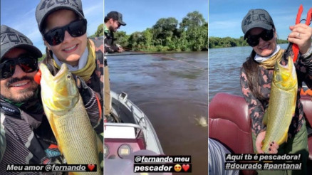 O novo casal Fernando e Maiara