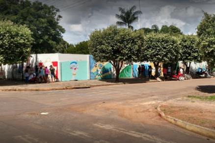 Escola Estadual Olmpio Joo Pissinati Guerra, que fica em Sinop
