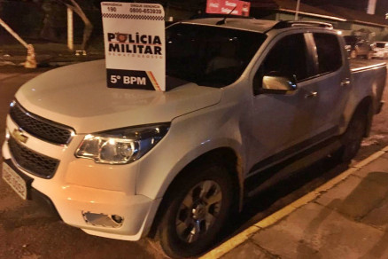Camionete foi recuperada na rodovia MT-471