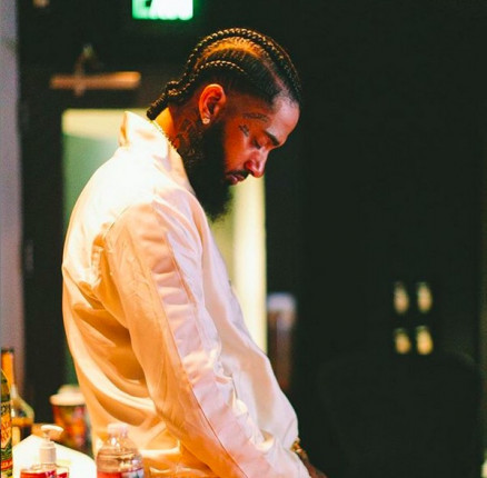 O rapper Nipsey Hussle