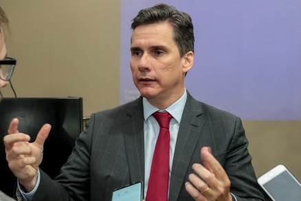 O secretrio de Fazenda, Rogrio Gallo: contas continuam no vermelho
