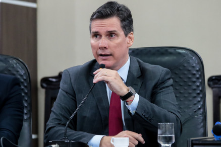 O secretrio de Estado de Fazenda Rogrio Gallo 