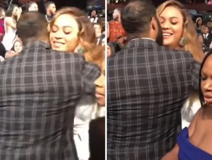 O ator Omari Hardwick e seus dois beijos na cantora Beyonc 