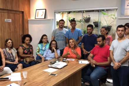 Grupo se solidarizou com a situao crtica da Santa Casa e se reuniu com os funcionrios