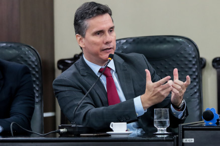 O secretrio de Estado de Fazenda Rogrio Gallo 