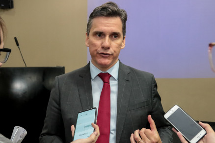O secretrio de Estado de Fazenda Rogrio Gallo 