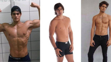 A transformao no corpo de Iago Botelho