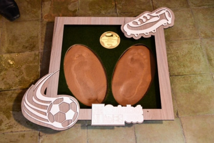 Mostra tem fotos e objetos da histria do futebol de MT