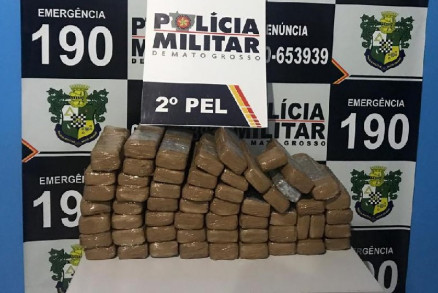A maconha estava no banheiro, ao lado da caixa d'gua