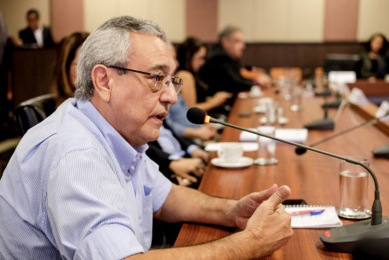 O secretrio de Infraestrutura, Marcelo de Oliveira