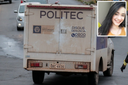 A estudante de Psicologia Myrella Steteski (detalhe), que morreu em acidente