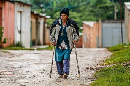 Maria Aparecida Firmo Ferreira, 79 anos, av da primeira-dama Michele Bolsonaro