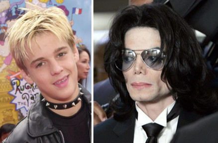 Aaron Carter e Michael Jackson 