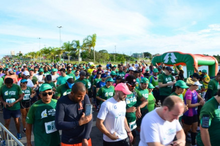 Percurso de 10 km iniciou no Parque das guas