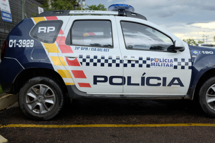 A Polcia Militar apreendeu os trs estudantes