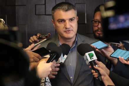 O chefe do MPE, Jos Antnio Borges, que elogiou termo firmado com o Executivo