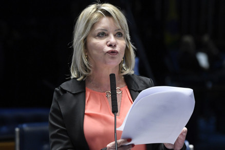 A senadora mato-grossense Selma Arruda (PSL)