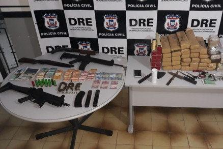 Produtos estavam dentro de uma quitinete, no Bairro Bosque da Sa�de