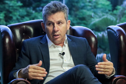 O governador Mauro Mendes: frustrao de receita