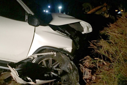 Motorista da caminhonete saiu sem ferimentos
