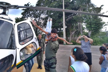Nessa aula de campo, participaram 60 alunos divididos em duas turmas
