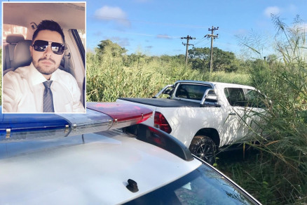 O advogado Affonso Flores Schendroski (detalhe), de 27 anos