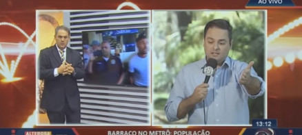 Equipe de afiliada do SBT foi agredida em Belo Horizonte