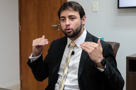 O deputado Ulysses Moraes: 