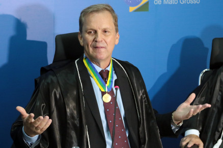 O desembargador Gilberto Giraldelli, novo presidente do Tribunal Regional Eleitoral