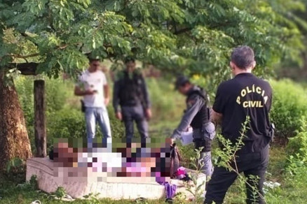 Segundo a polcia, os dois homens mortos tm passagens policiais