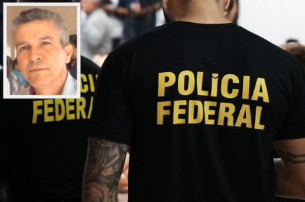 Agnaldo Rodrigues de Carvalho (detalhe) foi preso na noite de sbado (27)