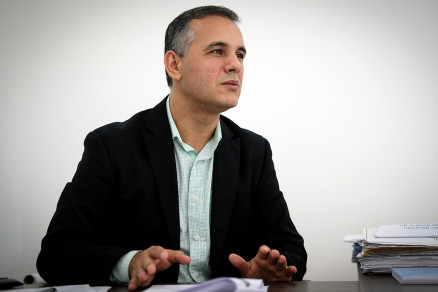 O presidente do MT Prev, Elliton Oliveira de Souza