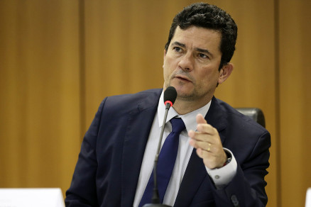 Srgio Moro, que atualmente ocupa ministrio da Justia e Segurana Pblica