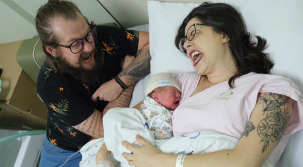 Casal de Curitiba descobre gravidez 19 dias antes do beb nascer