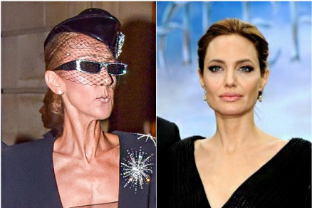 Celine Dion e Angelina Jolie 