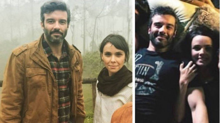 Dbora e Gustavo comearam um romance em feveiro, aps as gravaes da srie 'Aruanas' 