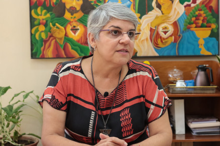A reitora da Universidade Federal de Mato Grosso (UFMT), Myrian Serra