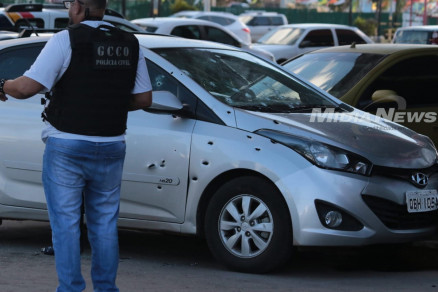 Troca de tiros em supermercado ocorreu nesta sexta-feira (10), no Bairro Tijucal