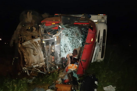 Acidente ocorreu no trecho da BR-163, em Nova Mutum