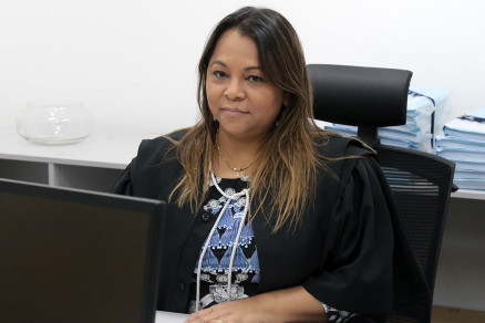 A juza Ana Cristina Mendes, da 7 Vara Criminal que recebeu a denncia