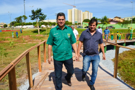 O local tem uma extens�o de aproximadamente 30 mil m�