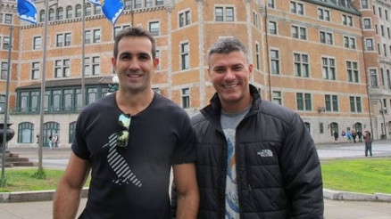 Leandro  o marido do ator Leonardo Vieira