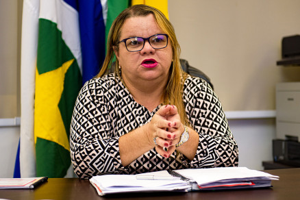 A secretria de Educao Marioneide Kliemaschewsk: 47% das escolas no paralisaram atividades