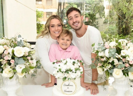 Carol Dantas, Davi Lucca e Vincius Martinez 