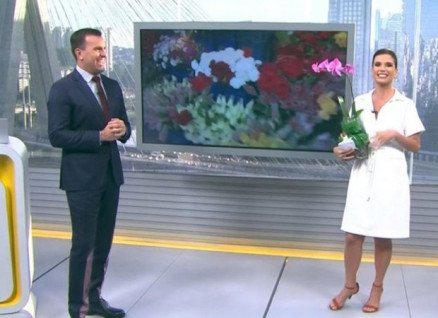 Rodrigo Bocardi e Sabina Simonato