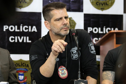O delegado Flvio Stringueta, que deixou a GCCO aps publicao de artigo