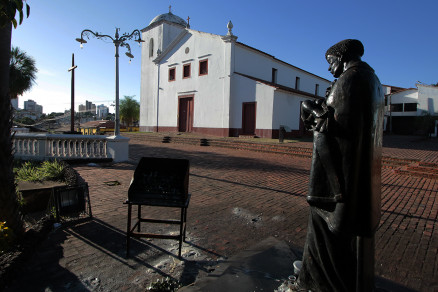 Este ano, apenas as tradicionais missas da madrugada so realizadas na Igreja de Nossa Senhora do Rosrio e So Benedito